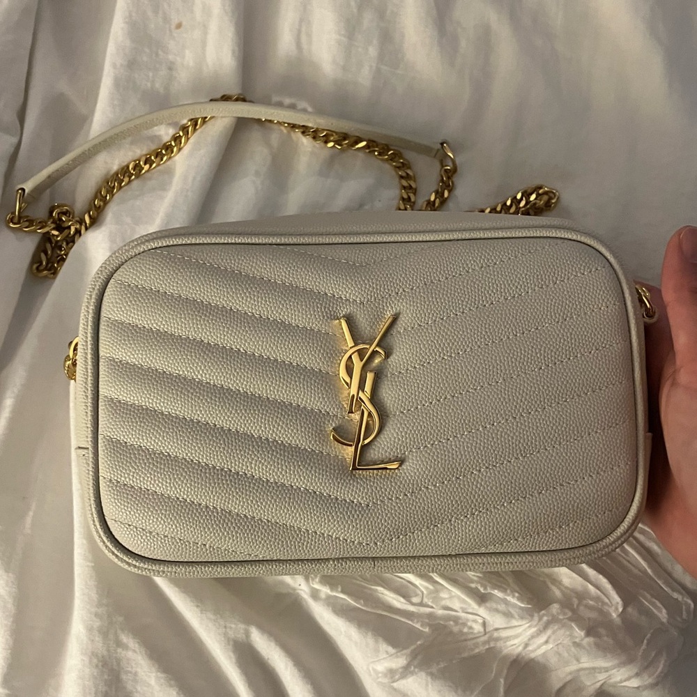 - YSL mini Lou bag
